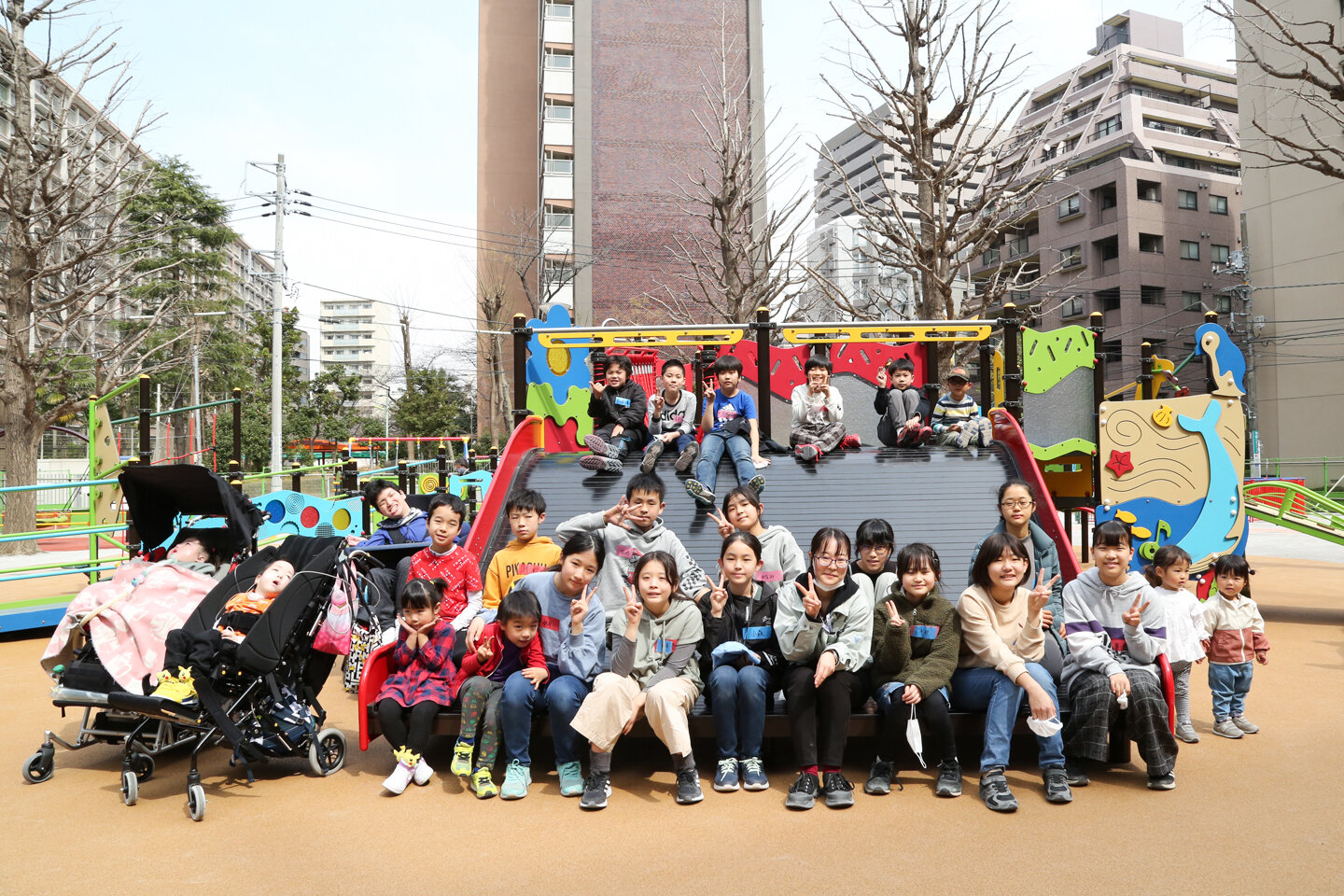 大井坂下公園インクルーシブな遊び場づくり